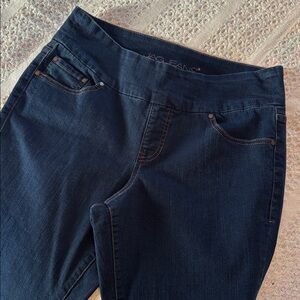 Jag Jeans  sz 14 * high rise skinny dark blue